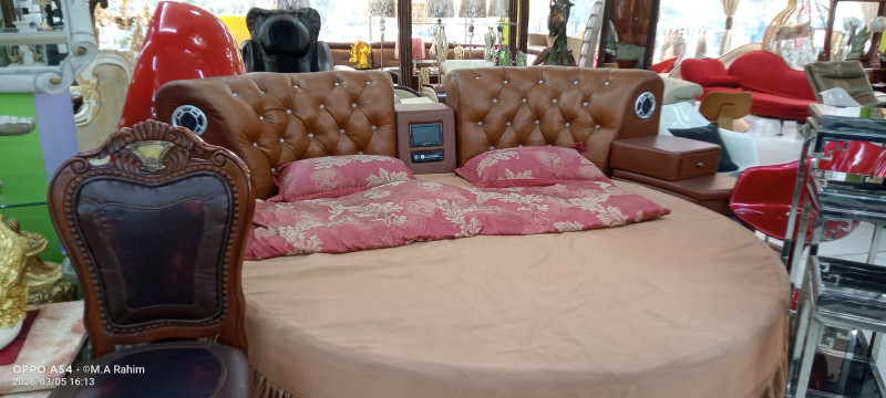 Sound system bed (round)